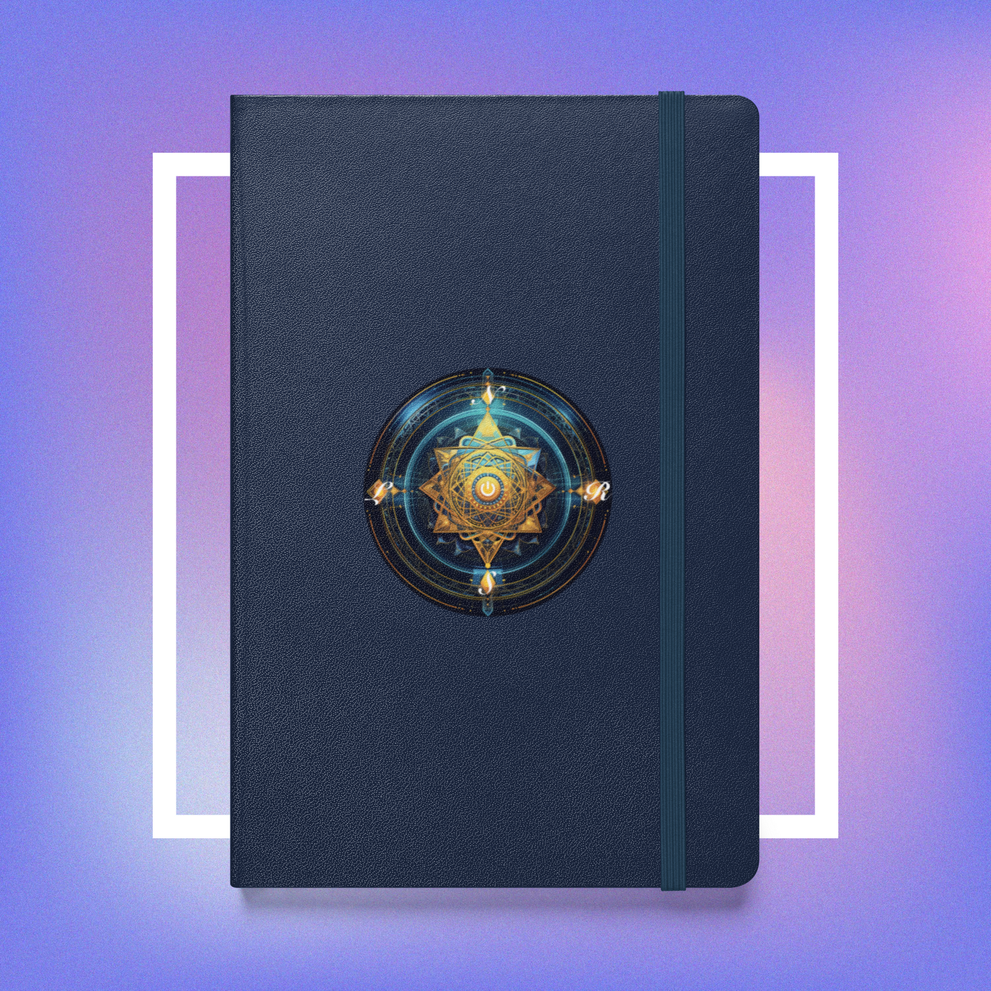 CyberAlchemy Compass - Hardcover bound notebook