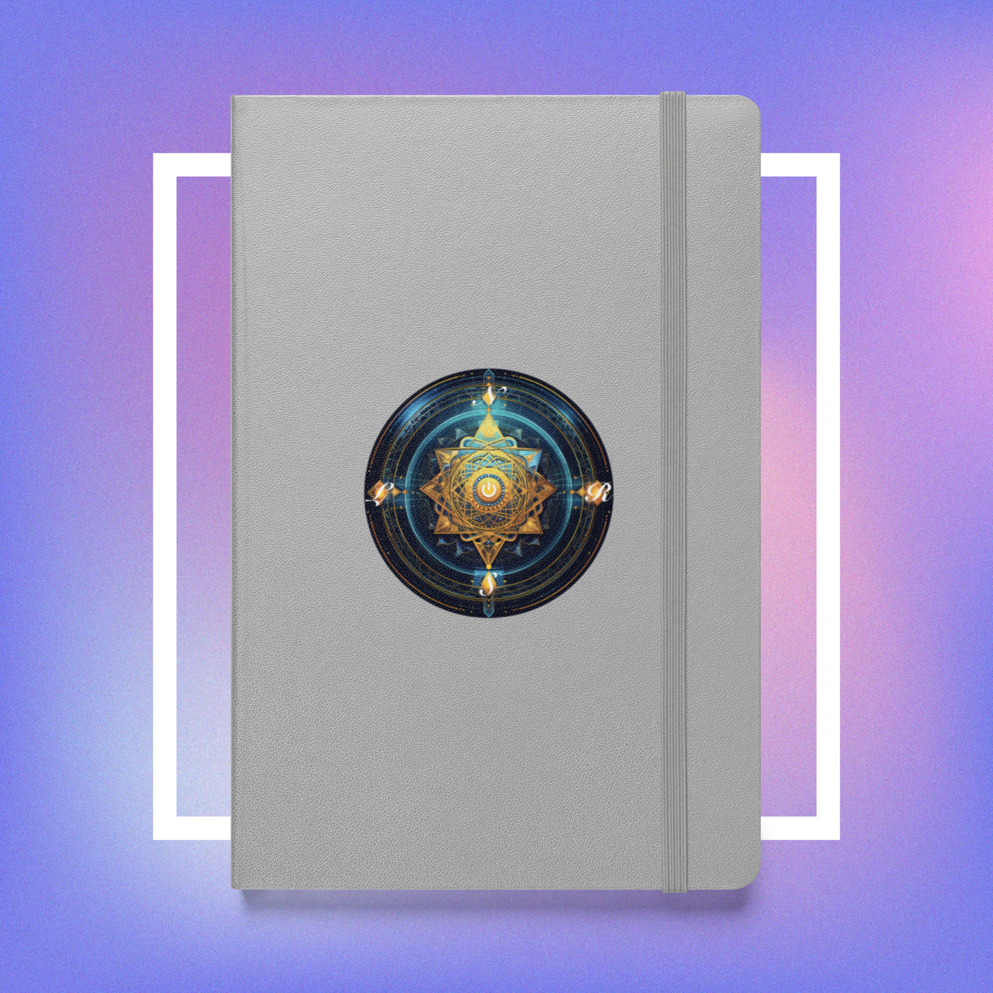 CyberAlchemy Compass - Hardcover bound notebook